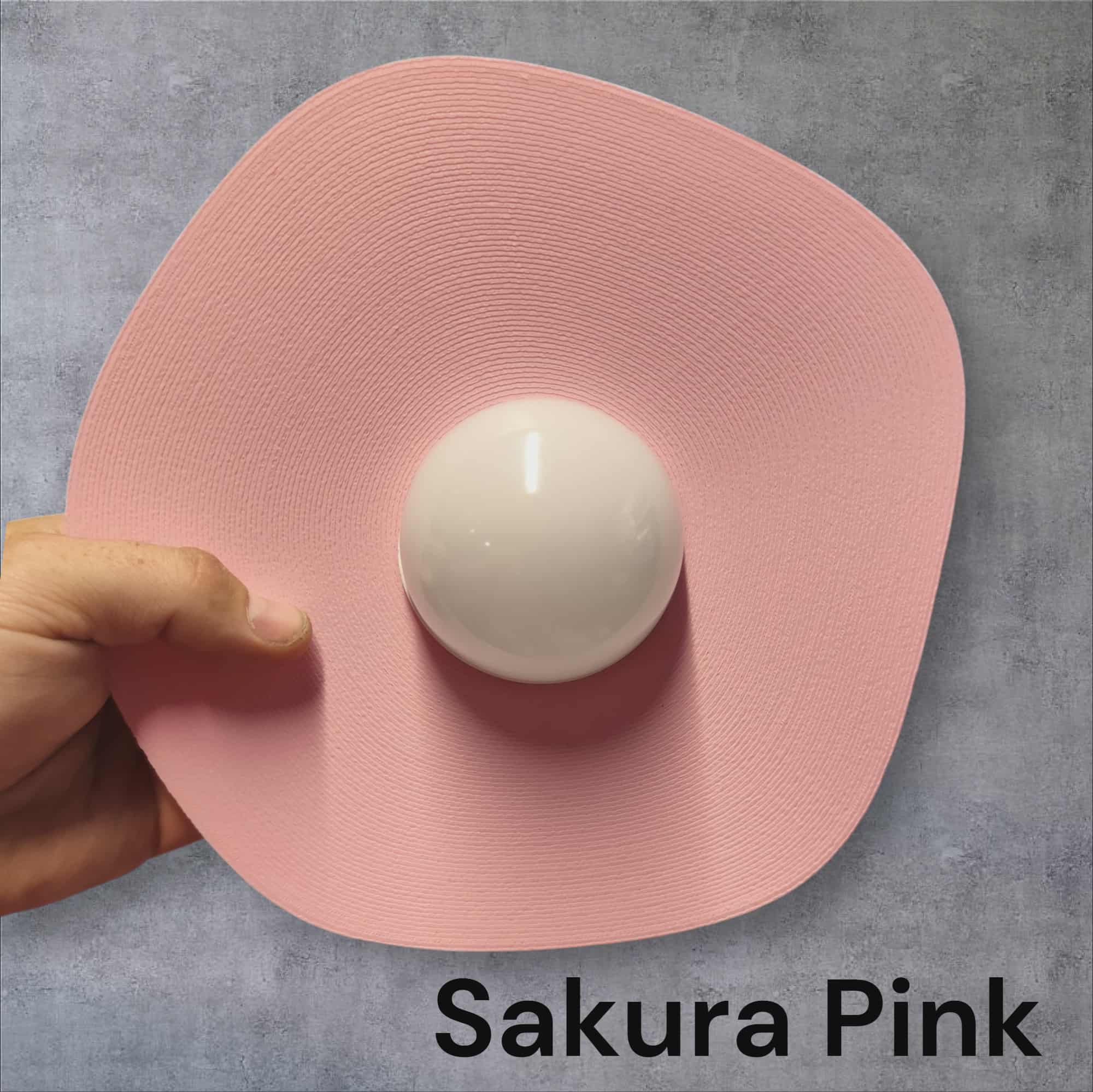 Pearl Wall Sconce – Rechargeable Cordless LED Light | Renter-Friendly 3D-Printed Modern Lamp