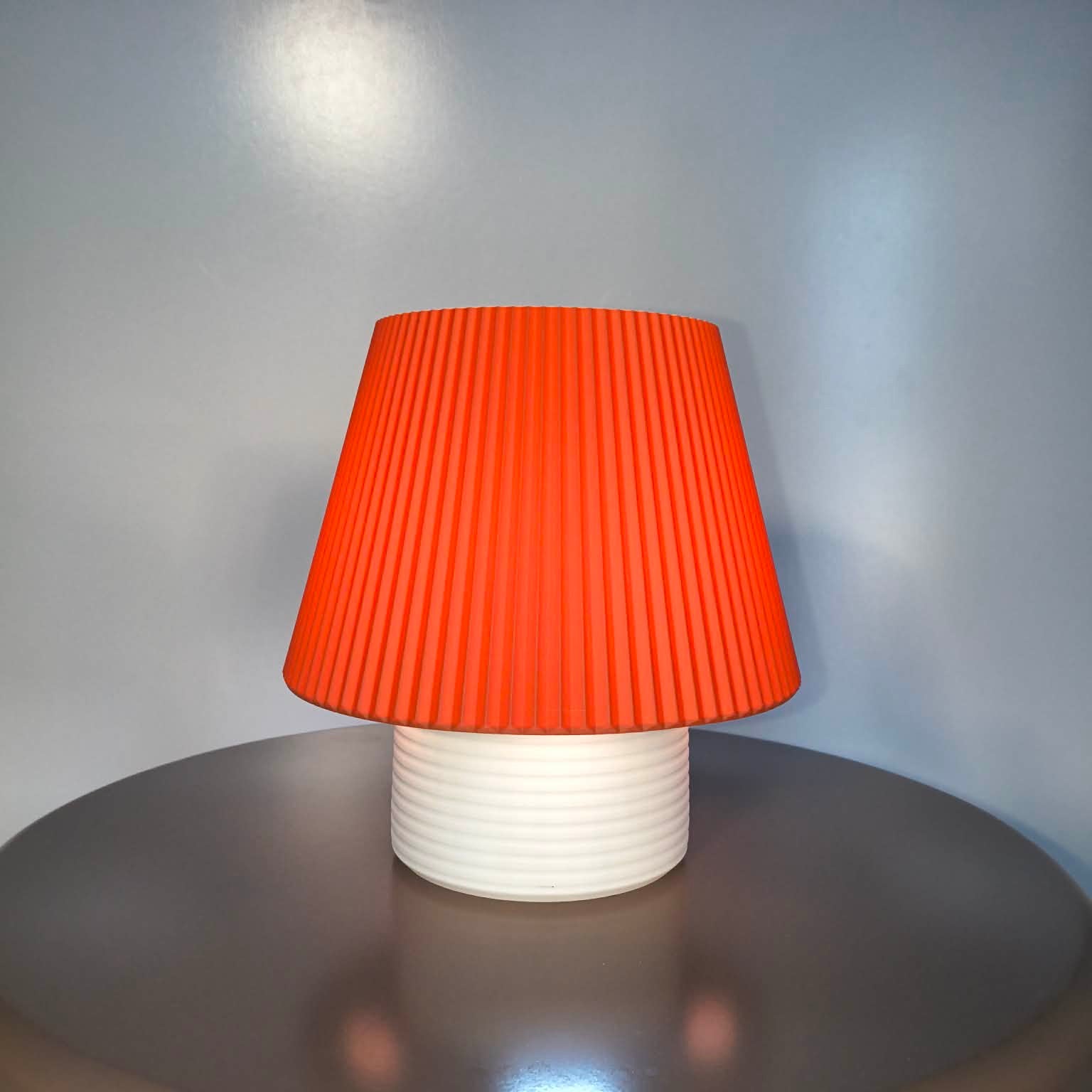 The Ember Mini — Cordless Ribbed LED Table Lamp