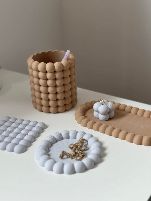 Modern Bubbly Set – 5‑Piece Organizer Collection