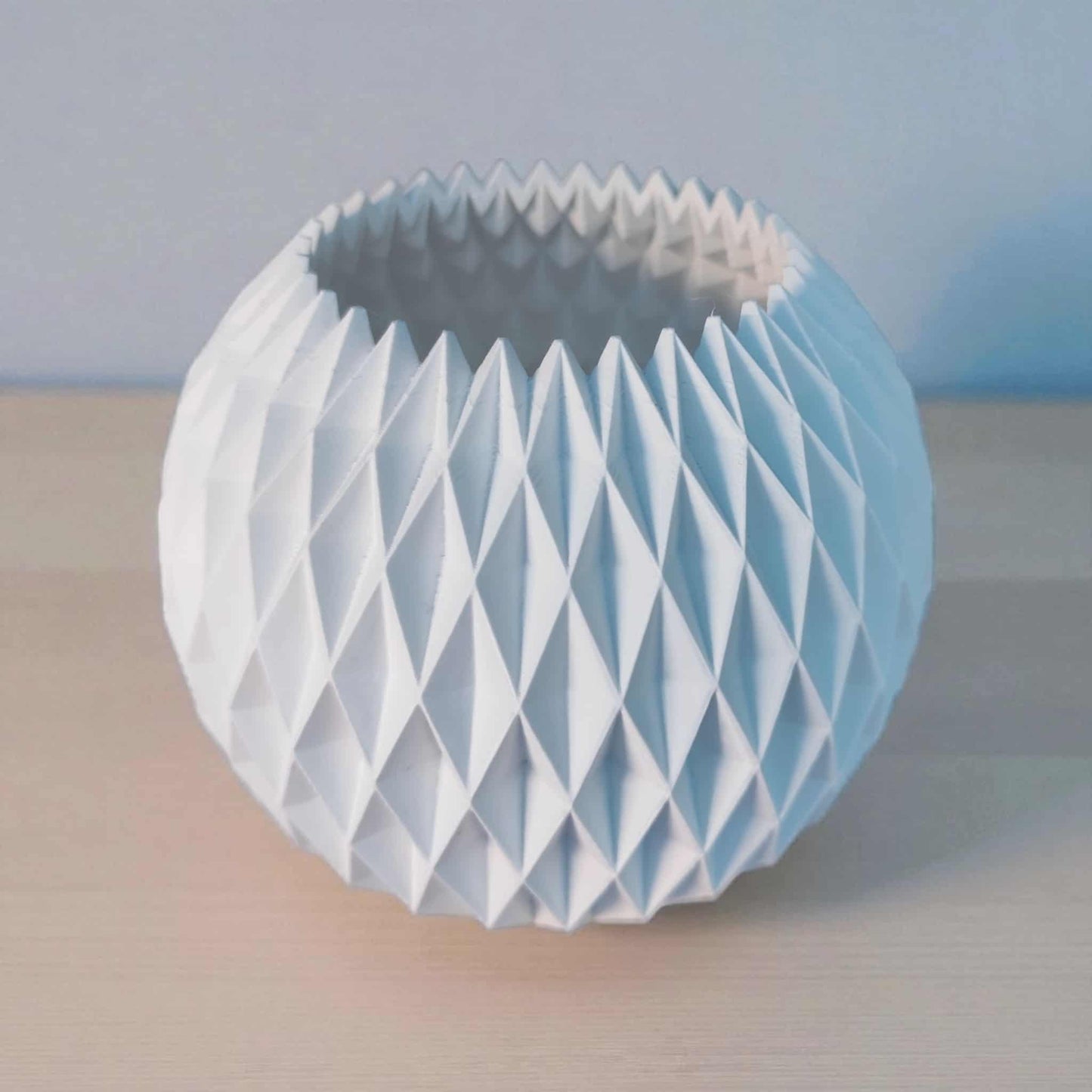 Modern Geometric Succulent Planter – 3D Printed Home Decor