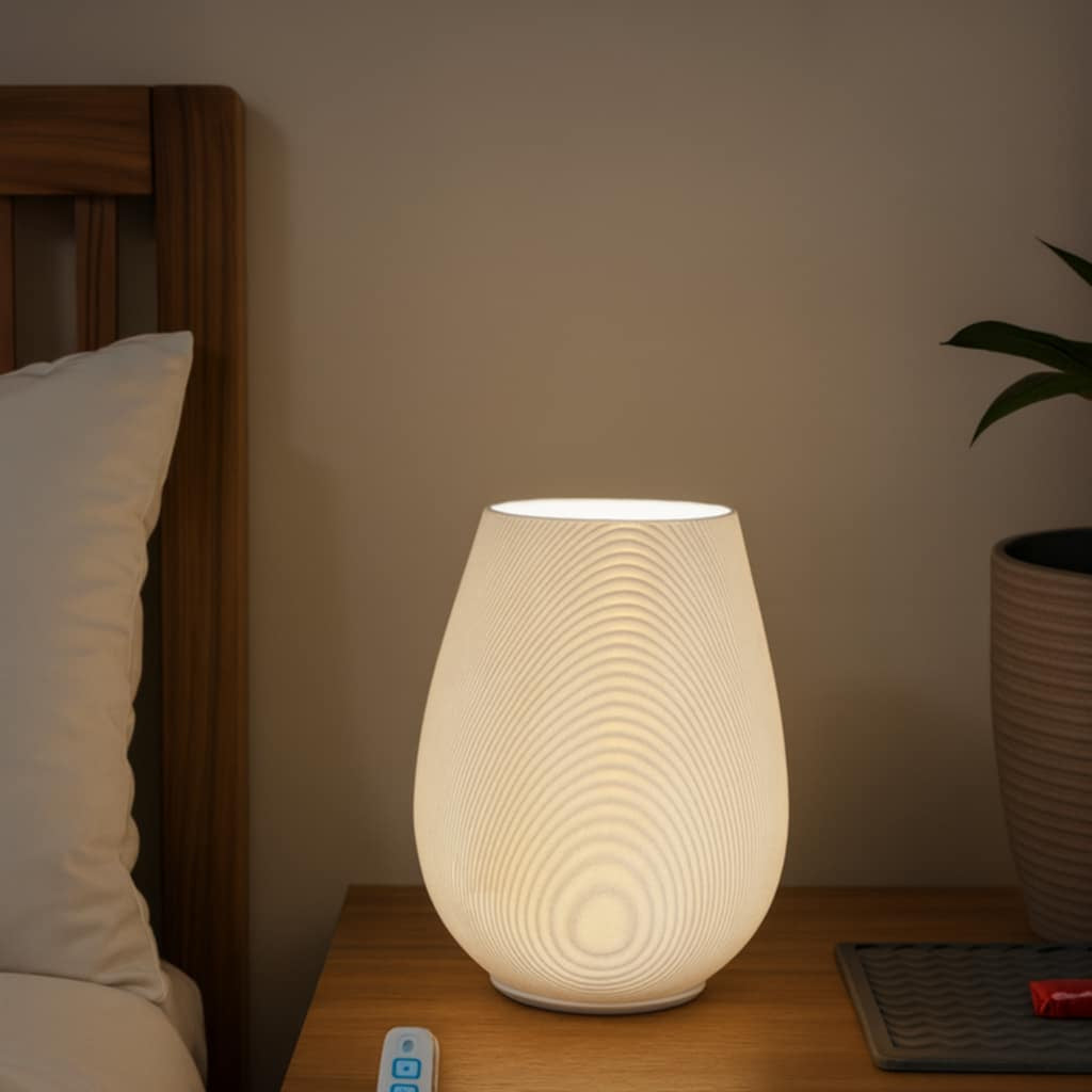 Sinister Select Tear Drop Lamp – Hand-Printed in Perth | Modern cordless LED Table Lamp