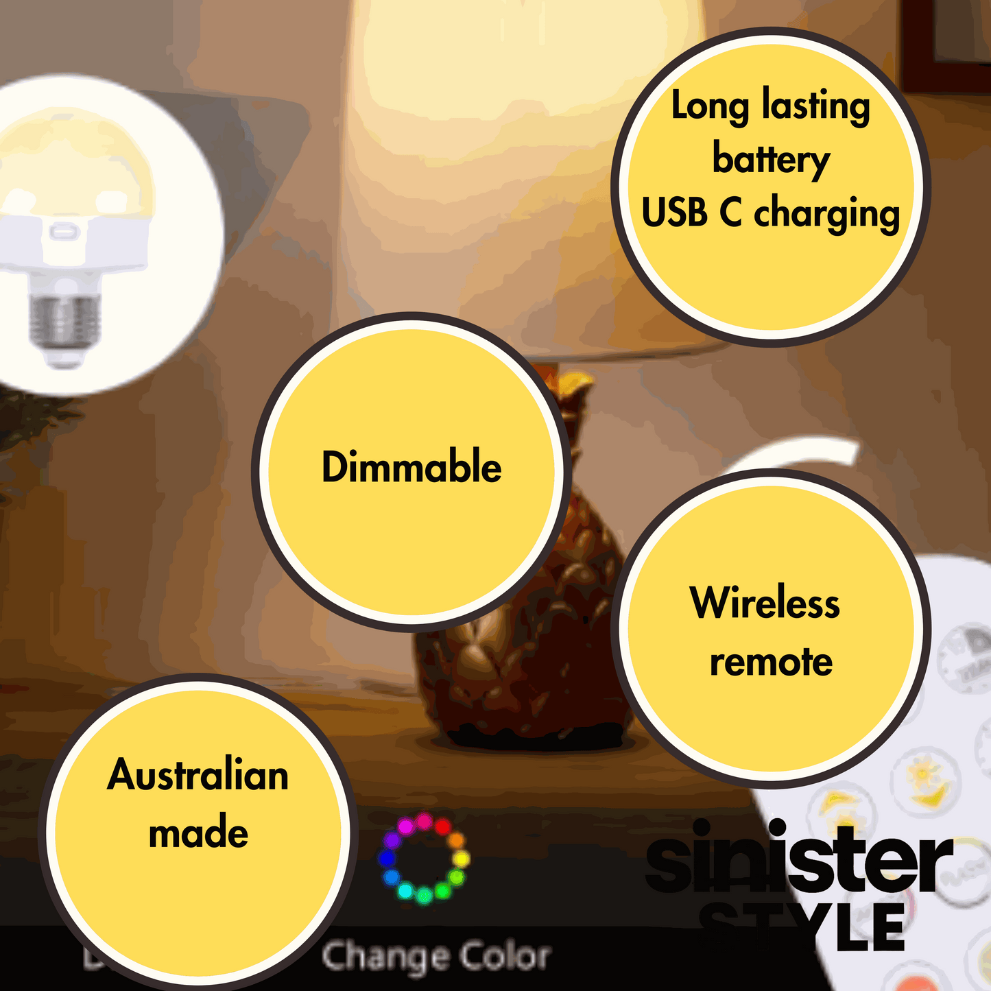 Wireless Mesh Table Lamp – Modern Rechargeable Ambient Light