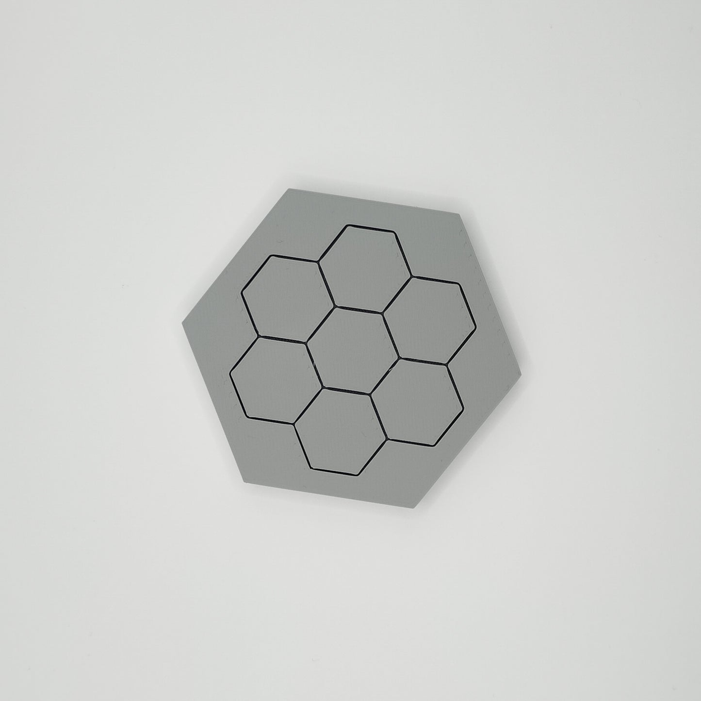 HEX Coaster Set – 4 Modern Coasters with Matching Holder