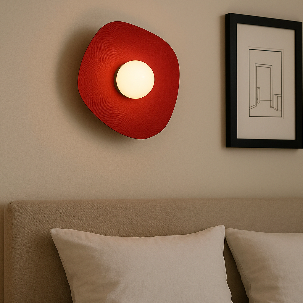 Pearl Wireless Wall Sconce — no wiring, no drilling, installs in minutes