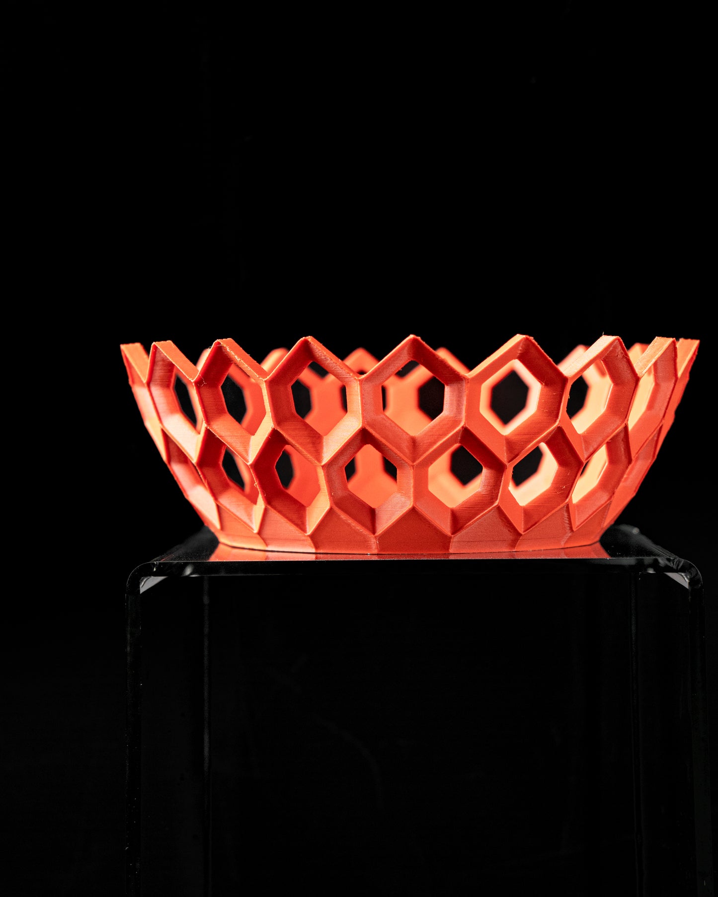 Hex Bowl – Modern Geometric Storage