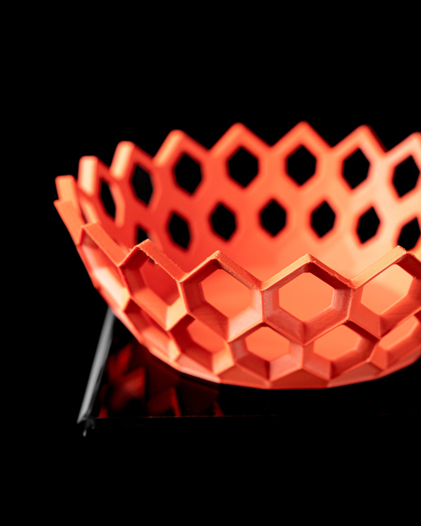 Hex Bowl – Modern Geometric Storage