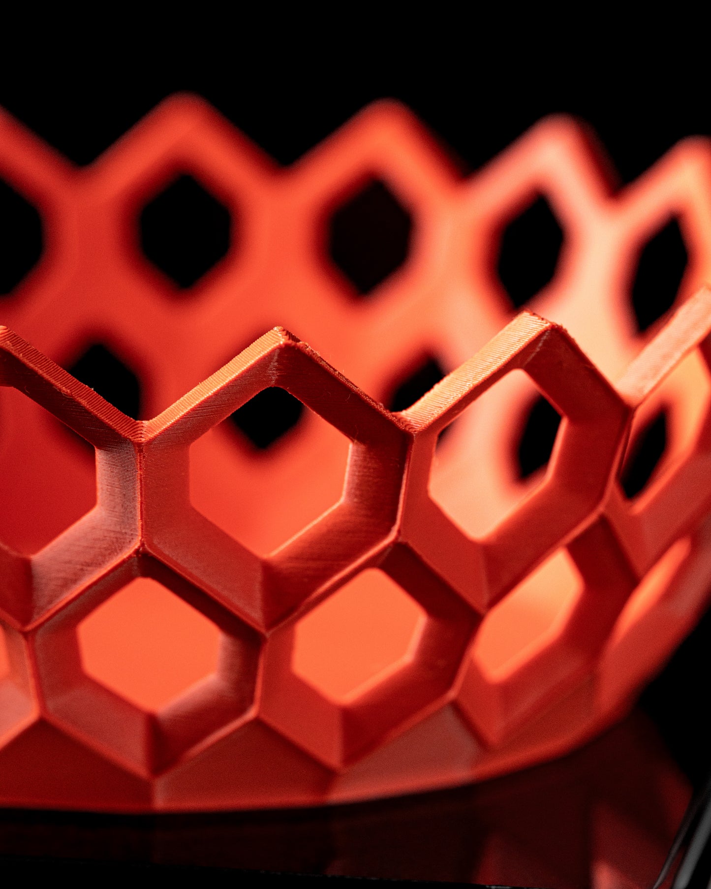 Hex Bowl – Modern Geometric Storage