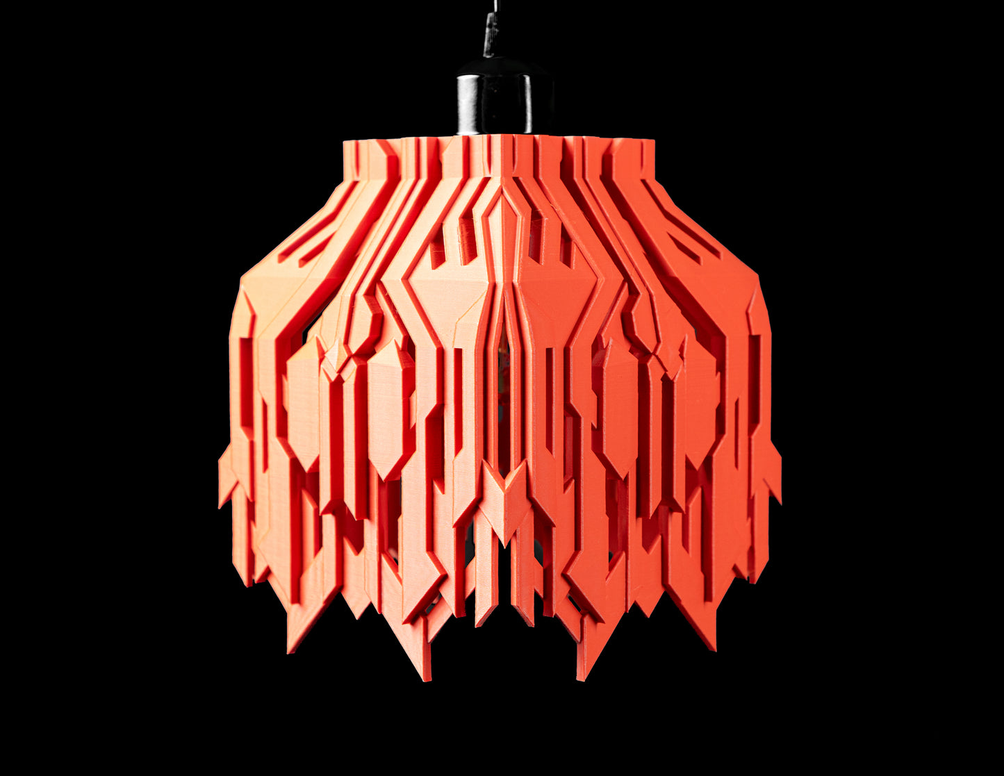 Uplink Lamp Shade – Modern 3D Printed Pendant for E26/E27 Bulbs