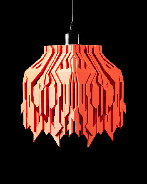 Uplink Lamp Shade – Modern 3D Printed Pendant for E26/E27 Bulbs