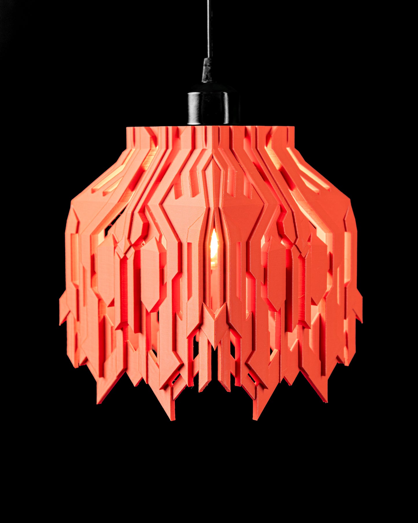 Uplink Lamp Shade – Modern 3D Printed Pendant for E26/E27 Bulbs