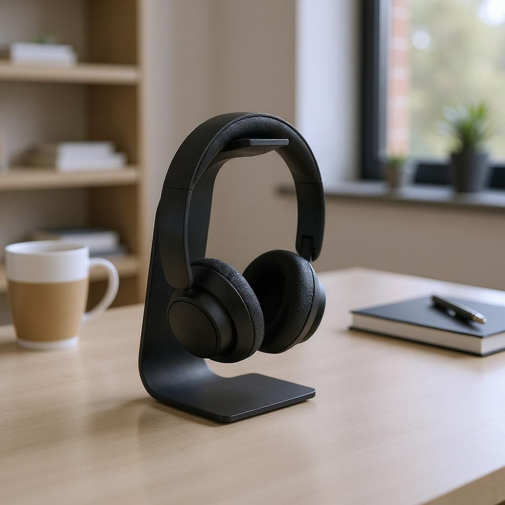Modern headphone holder