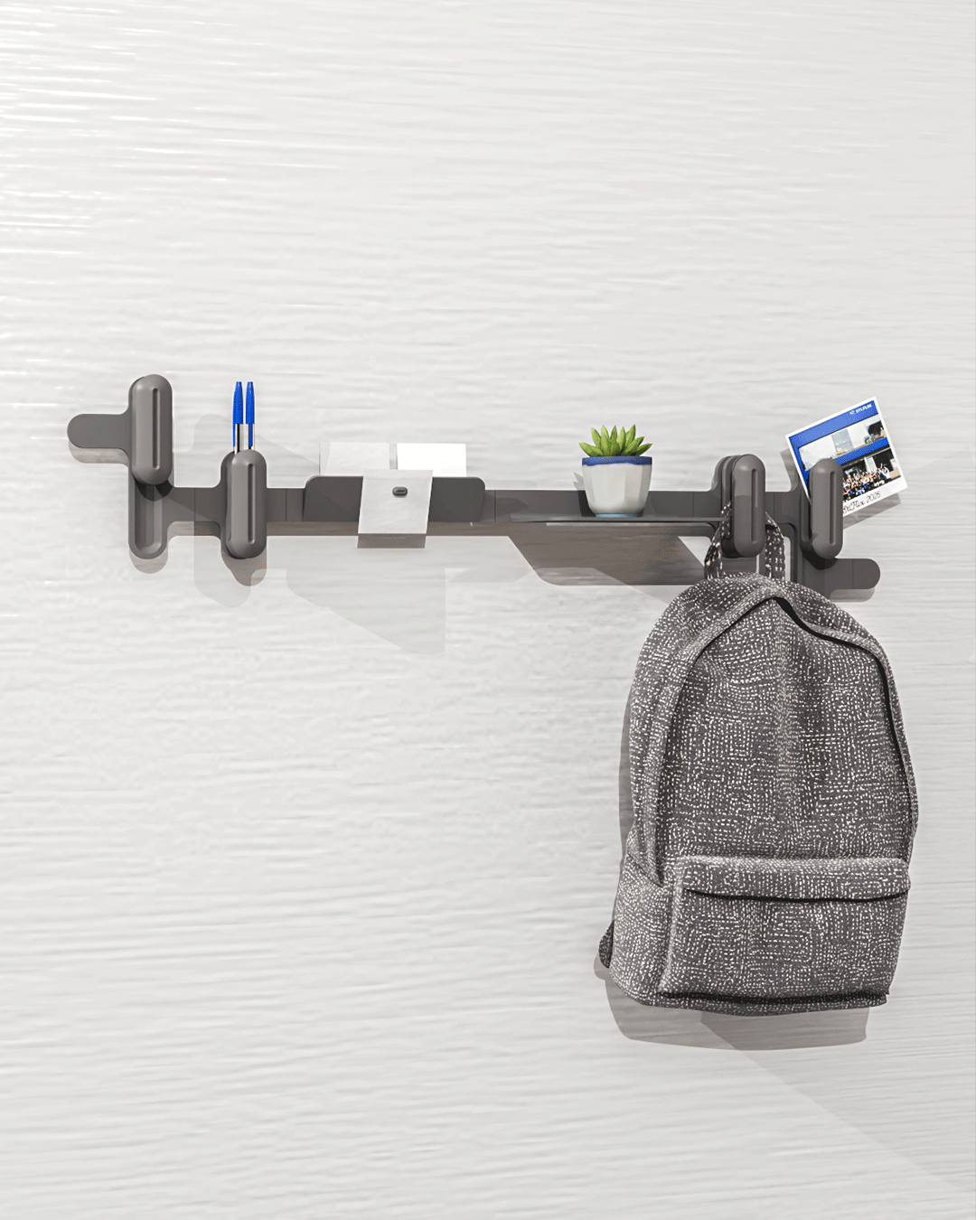 Hang All — 3D-Printed Modular Wall Organizer System
