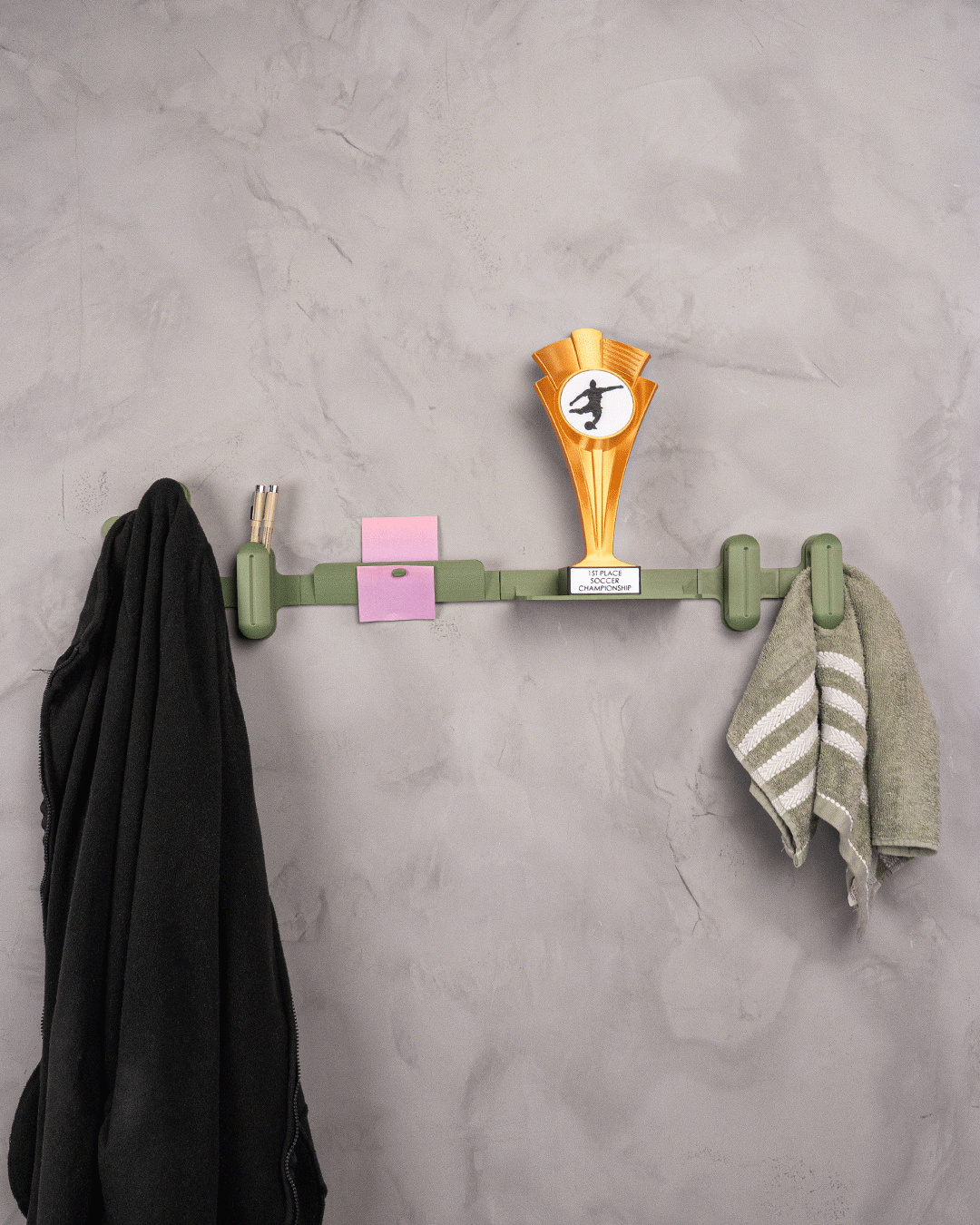 Hang All — 3D-Printed Modular Wall Organizer System