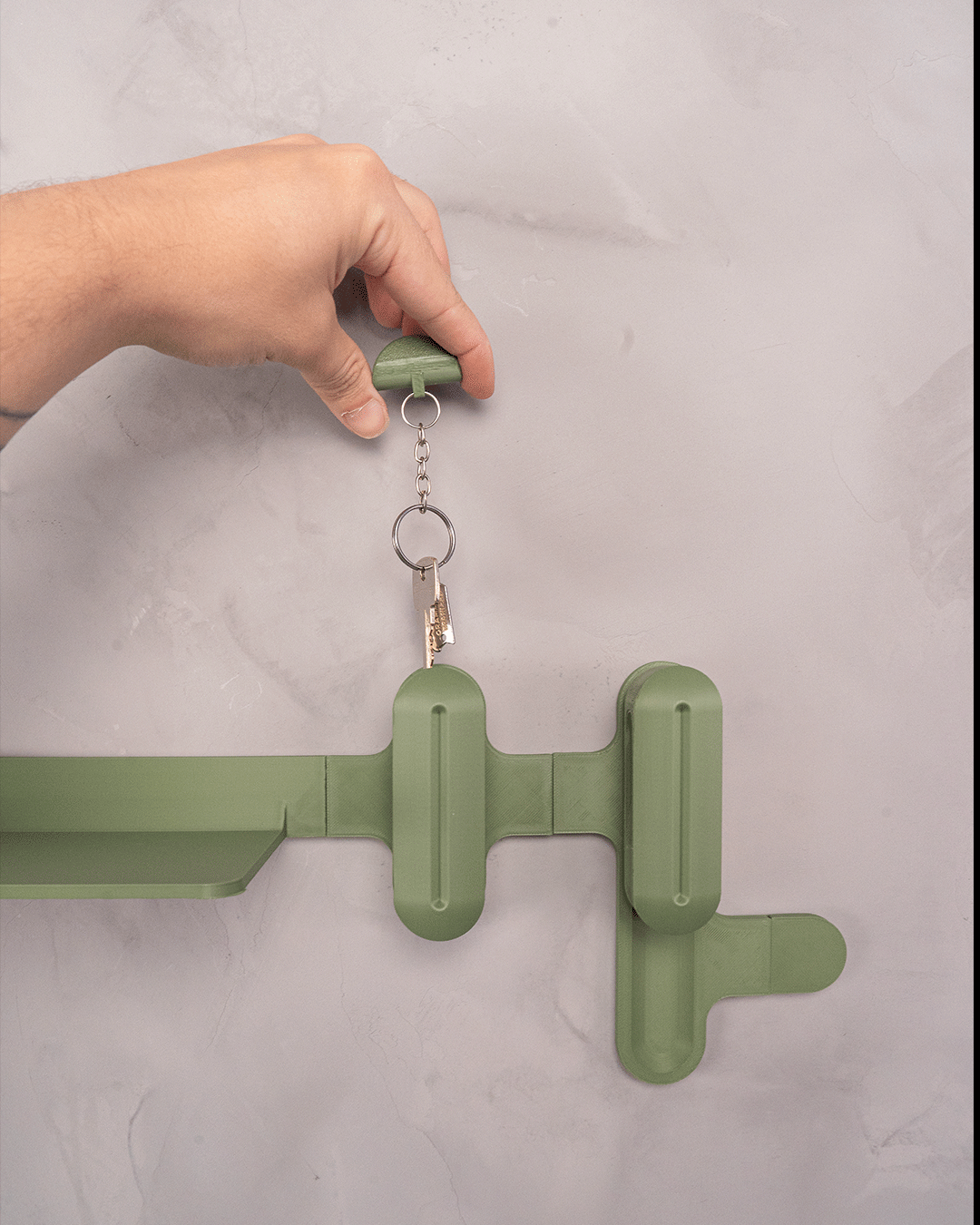 Hang All — 3D-Printed Modular Wall Organizer System