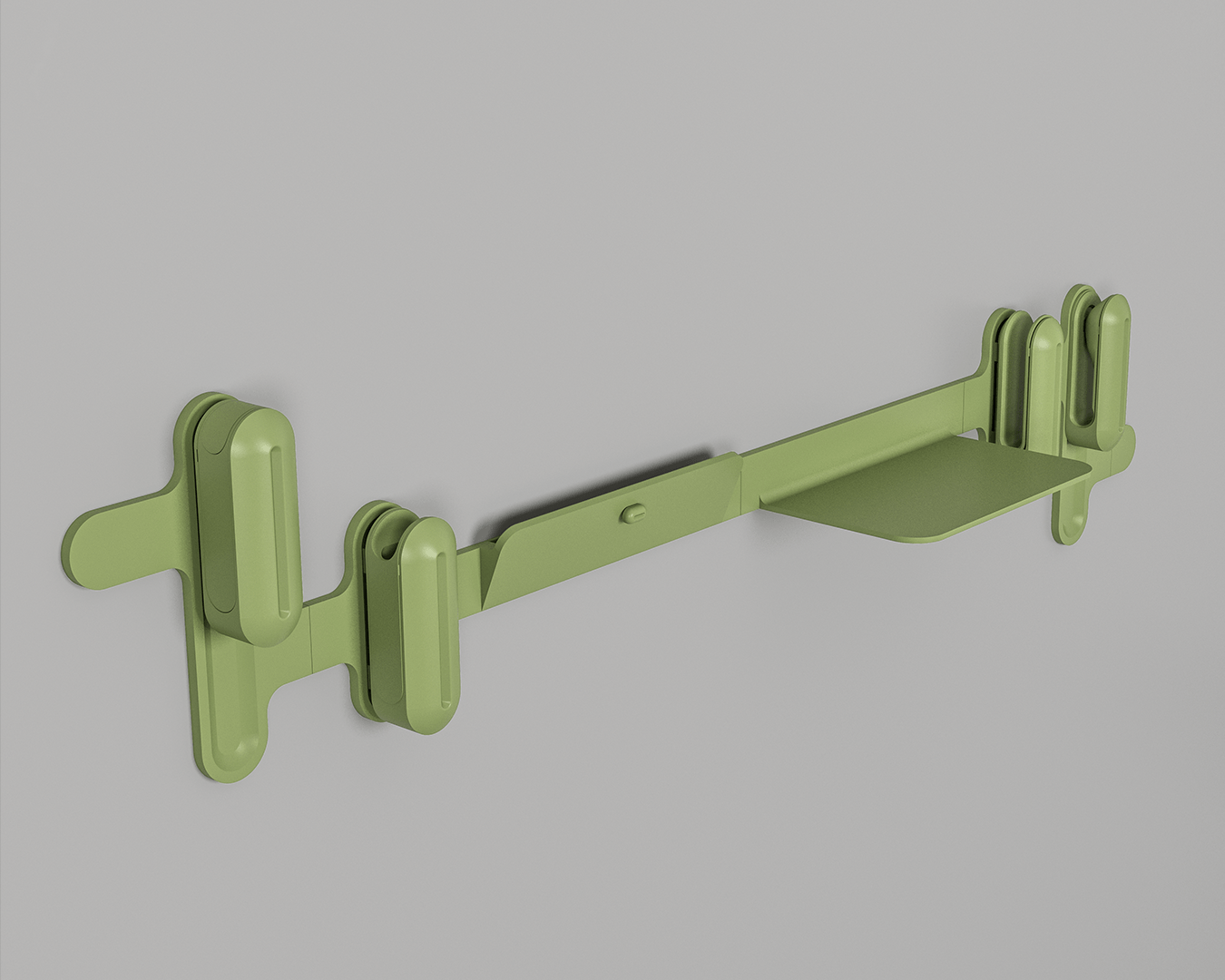 Hang All — 3D-Printed Modular Wall Organizer System