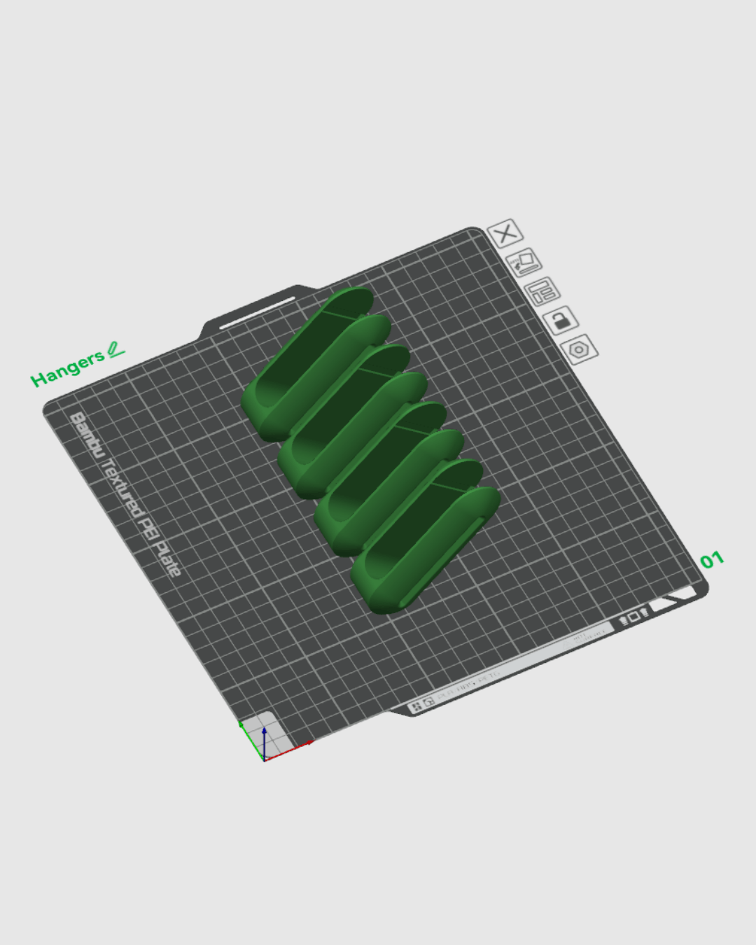 Hang All — 3D-Printed Modular Wall Organizer System