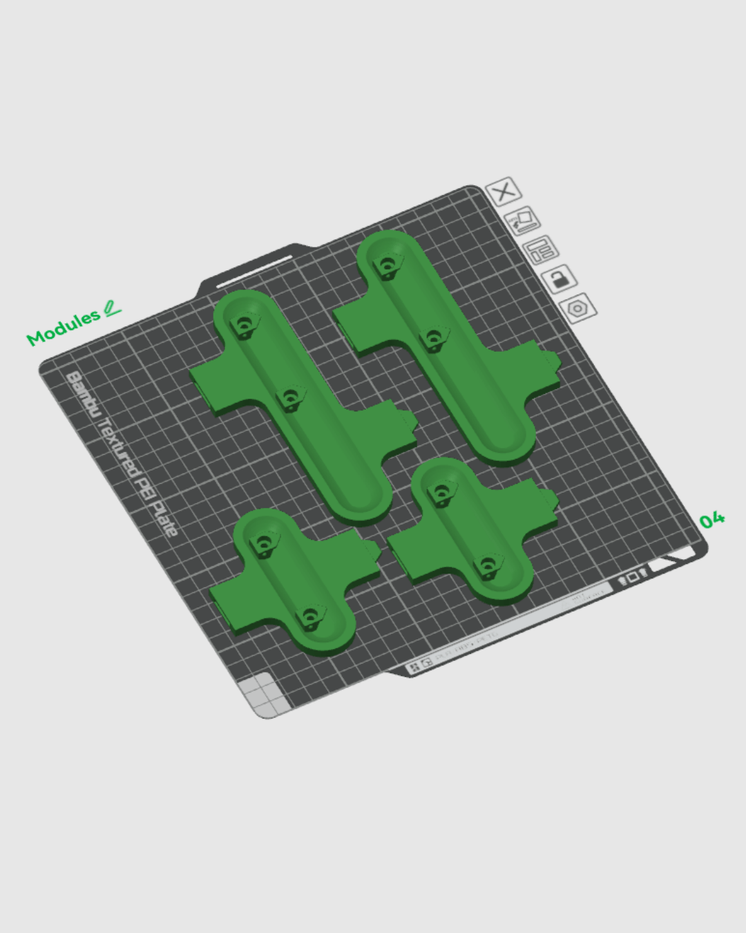 Hang All — 3D-Printed Modular Wall Organizer System