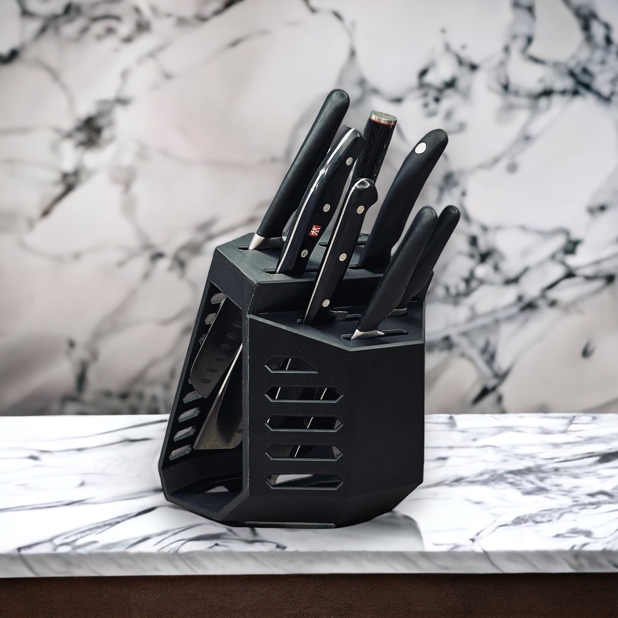 OBSIDIAN knife block