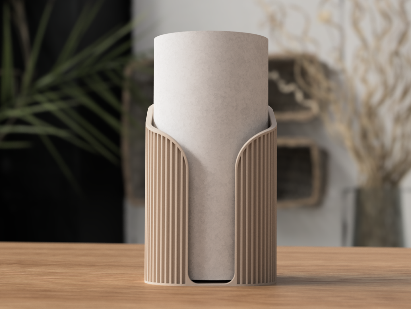 Japandi Paper Towel Holder – Minimalism Meets Warmth
