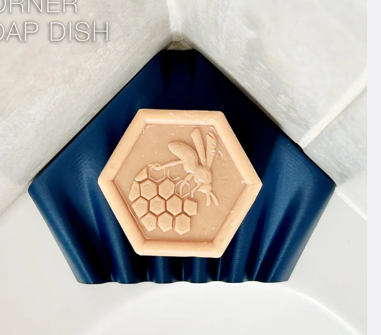 CAPA Corner Bathroom or Kitchen Drainage Tray – For Sponges, Soap & Accessories