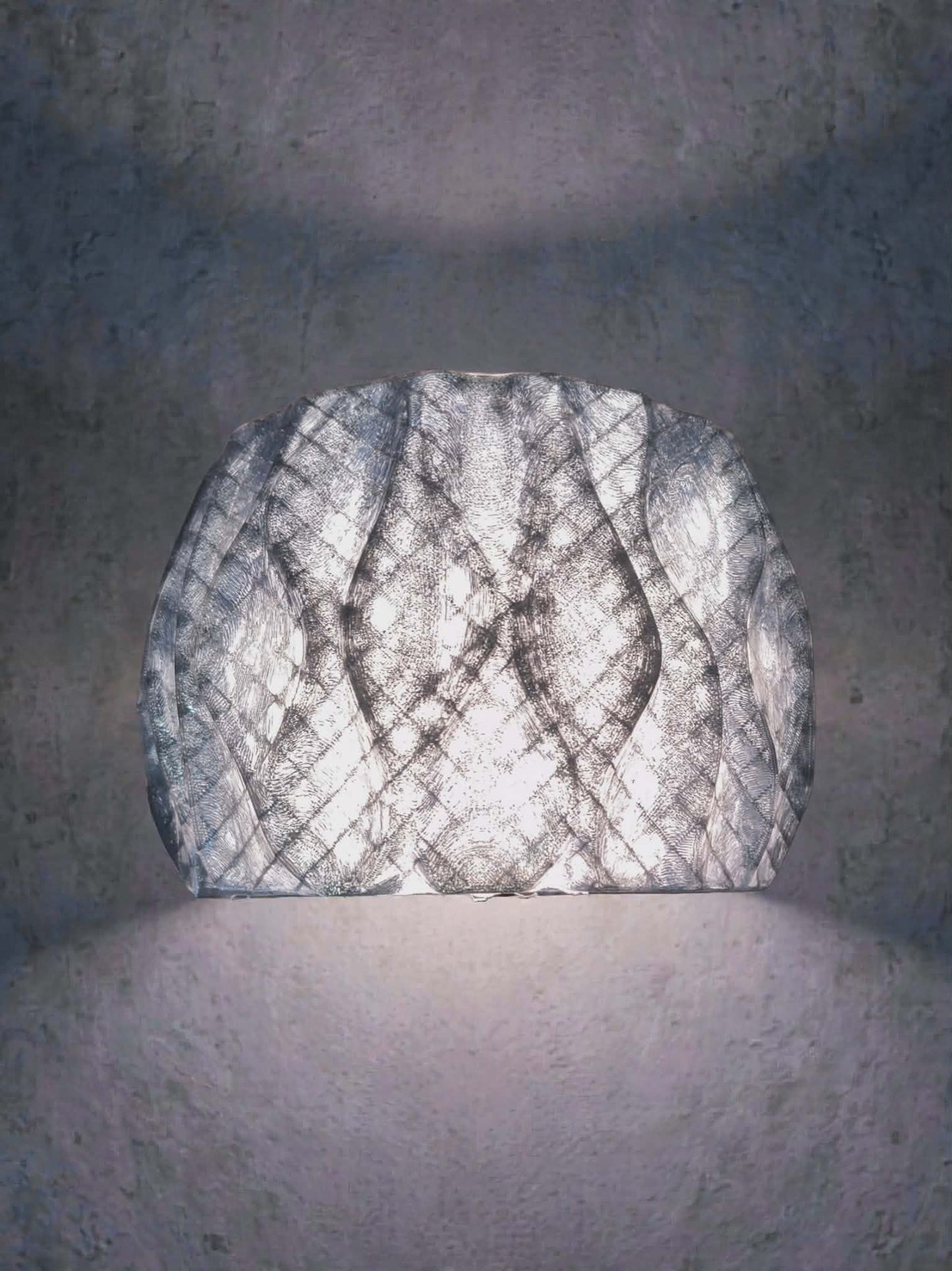 Luna Weave Wireless Wall Sconce – Modern Bedside Wall Light | No Wiring, Warm Ambient Glow