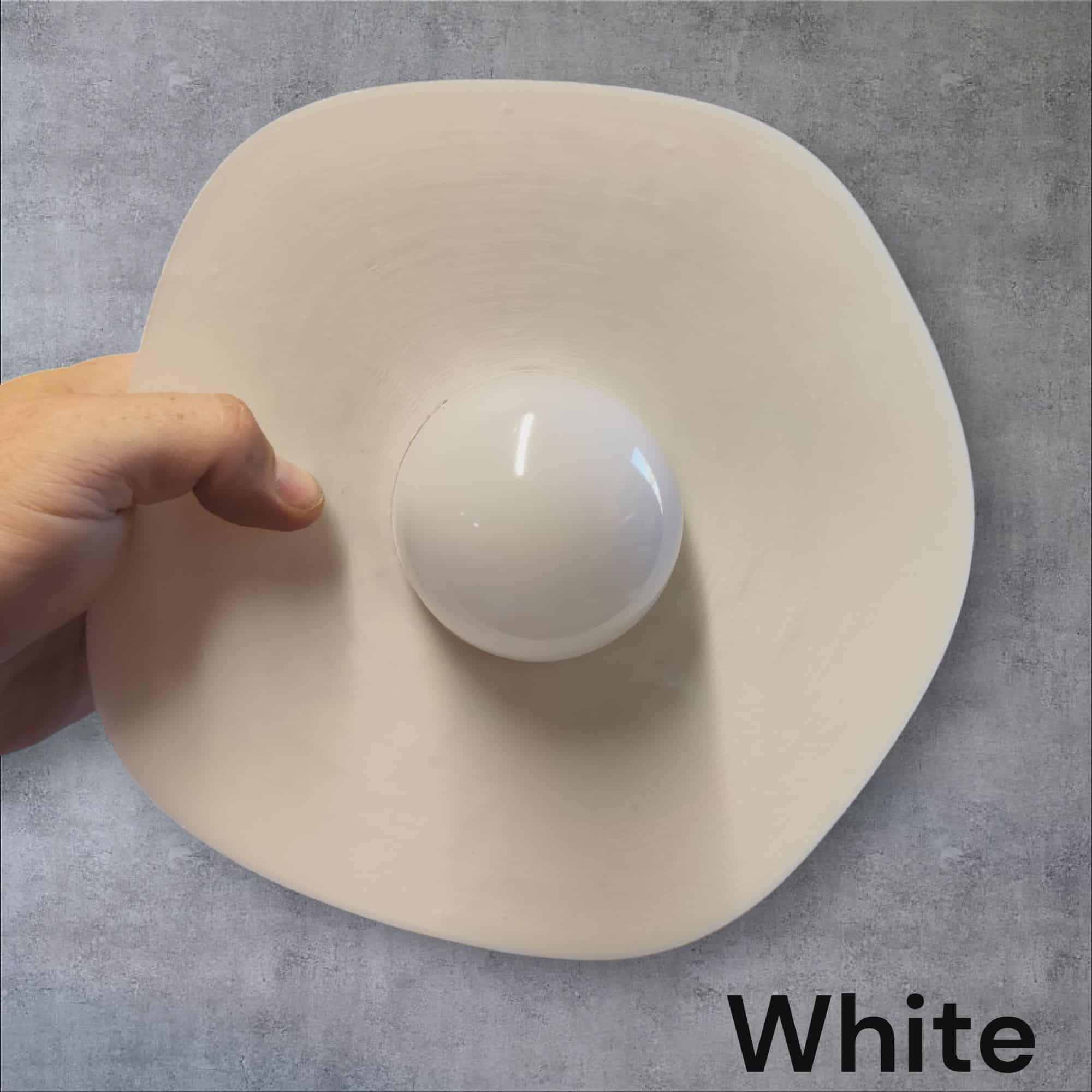 Cordless Wall Sconce - Renter Friendly & Rechargeable LED - "The Pearl"