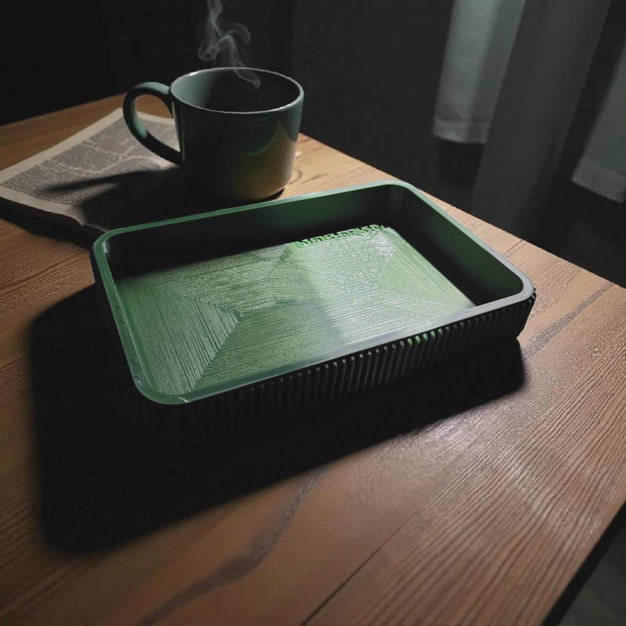 Modern Catch-All Tray – Minimalist Desk & Entryway Organizer
