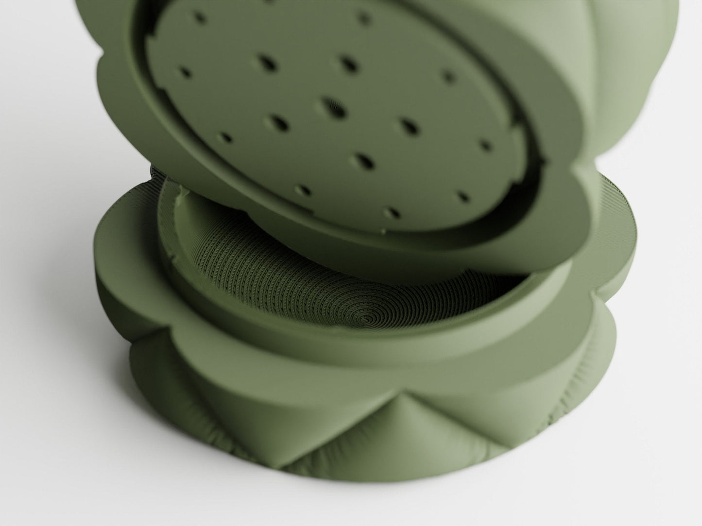 Inflated Fabric Style Planter Pot
