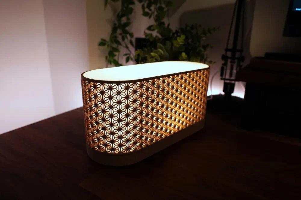 Kumiko Lamp – “Interlocking Forms”