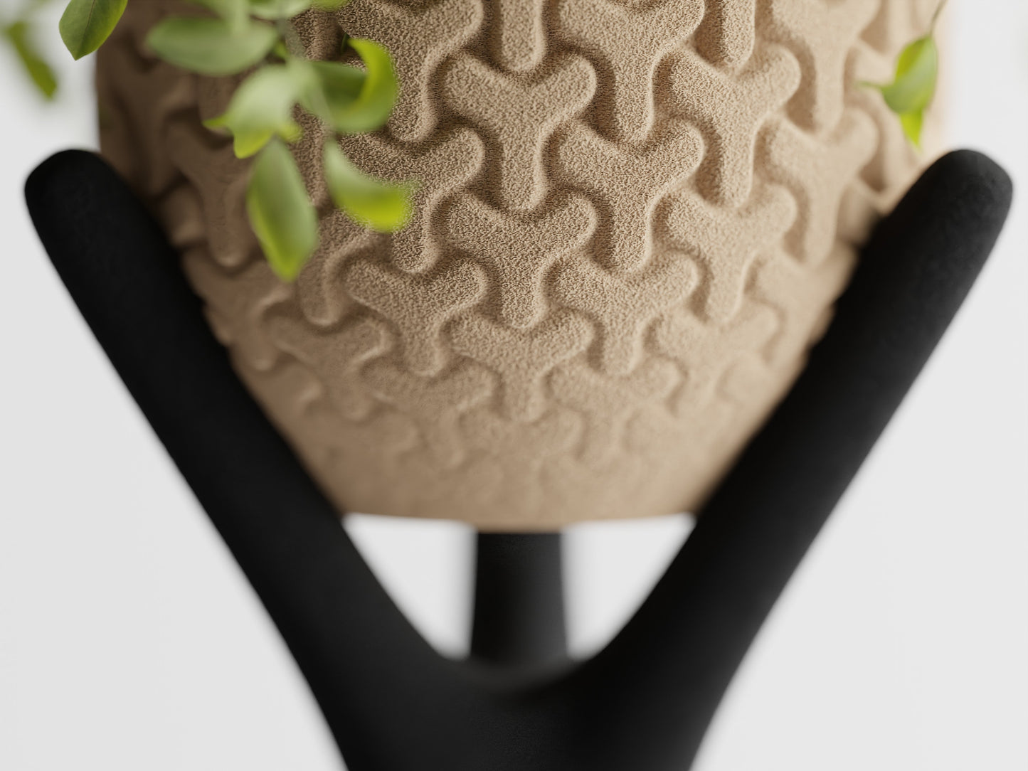 Plant Pot Triova with stand