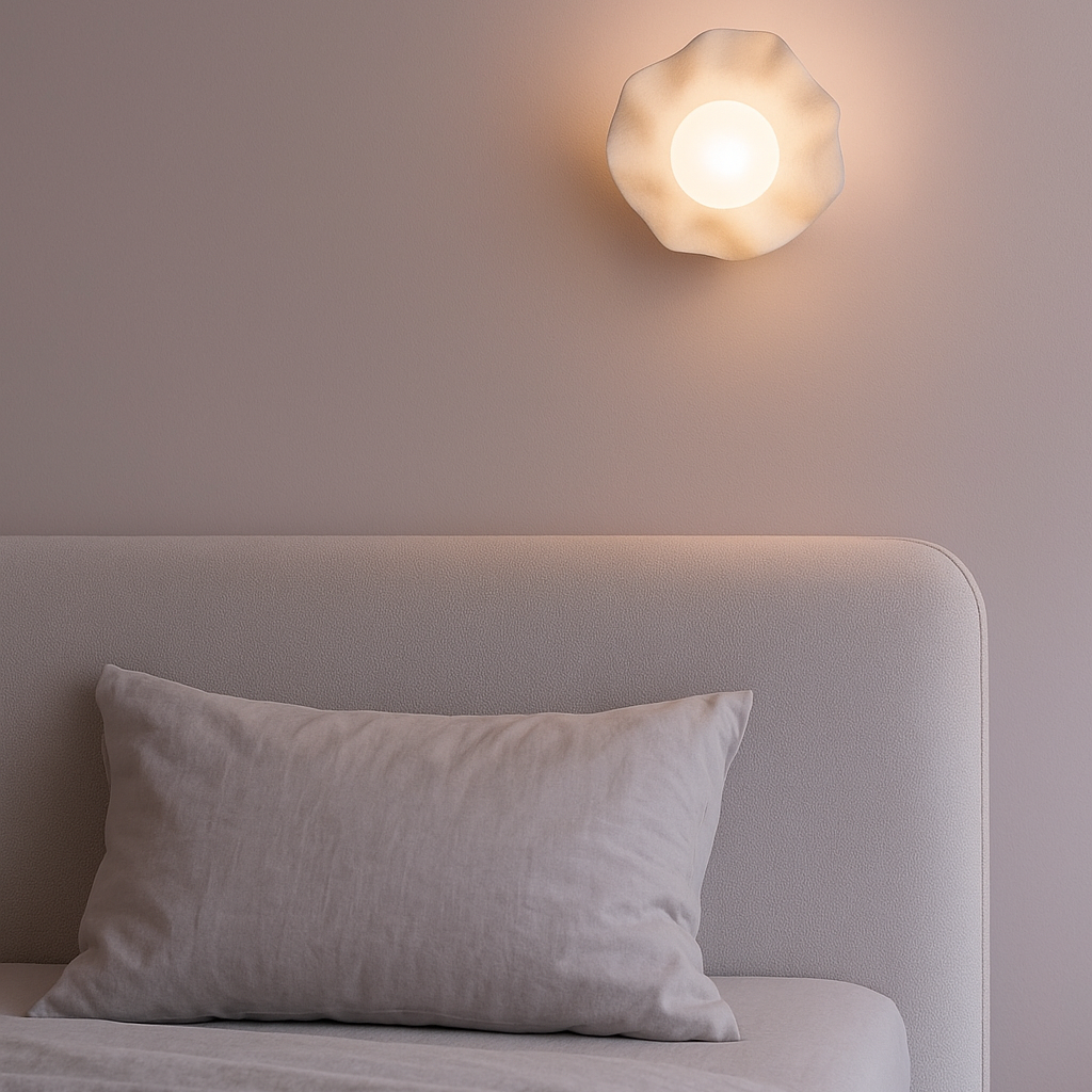 Wireless Wall Sconce – Modern ripples Light
