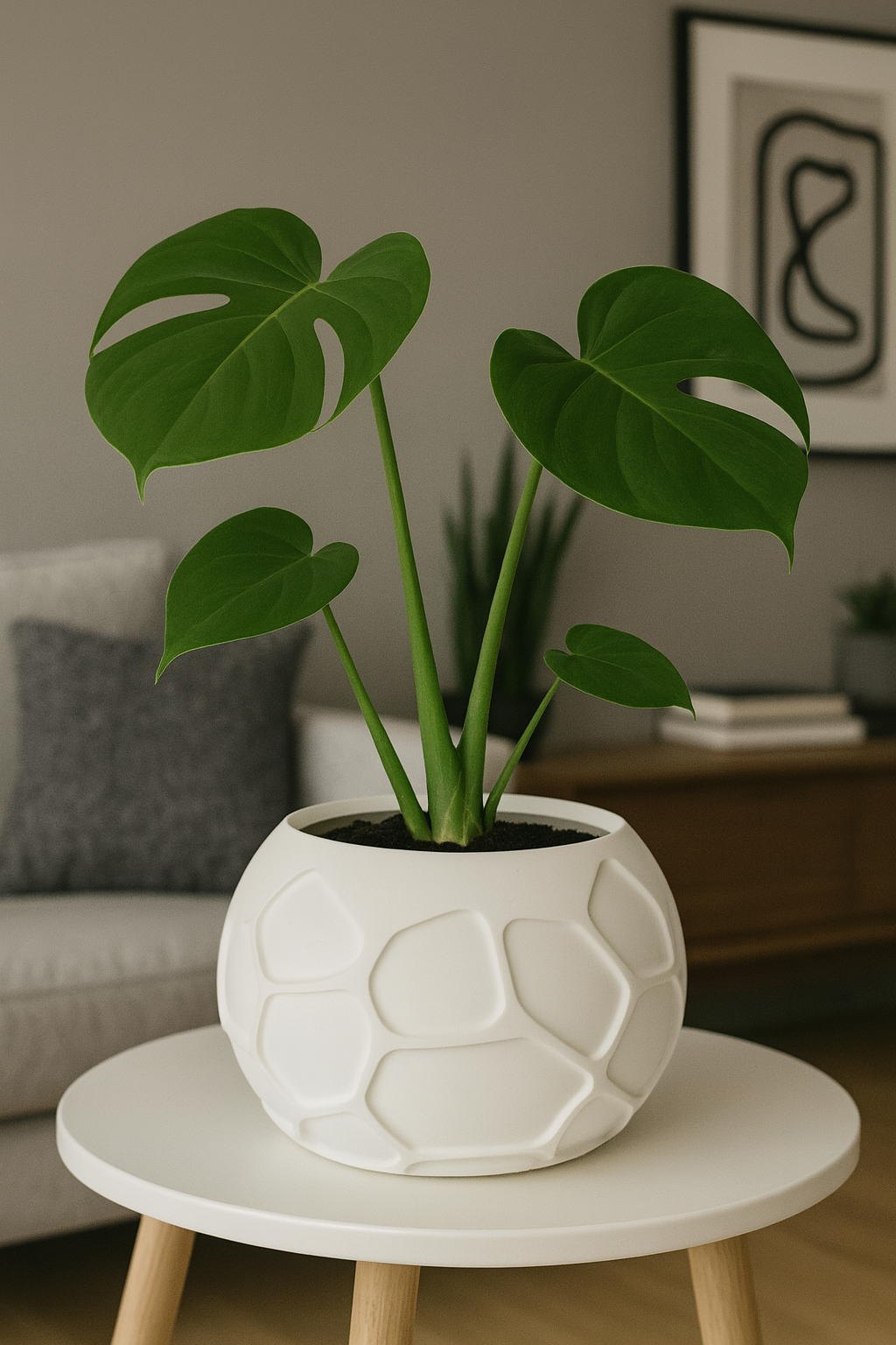 Sinister Select crater Plant Pot inc tray