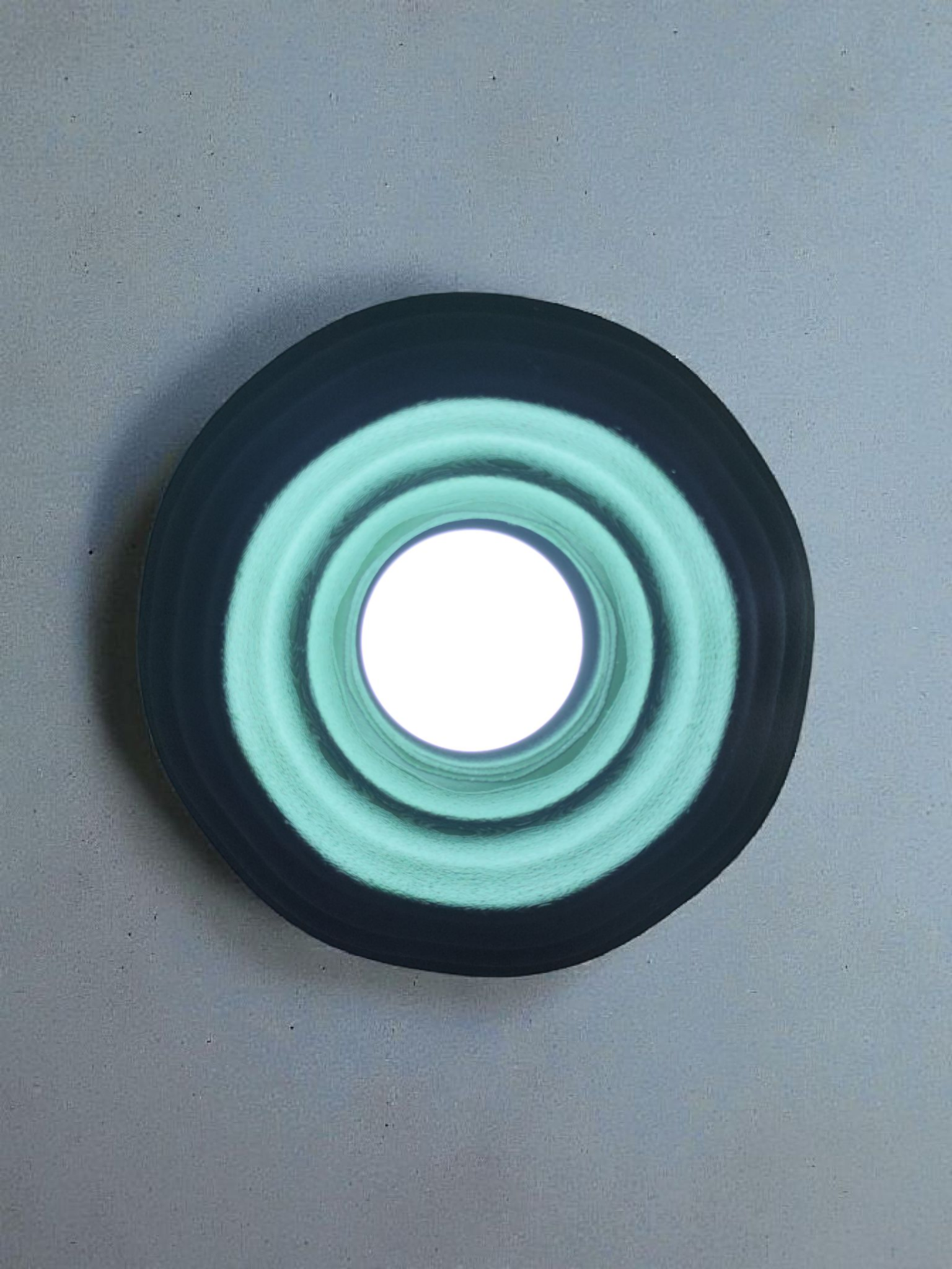 Water Drop Wall Sconce – Rechargeable Cordless LED Light | Renter-Friendly 3D-Printed Modern Lamp