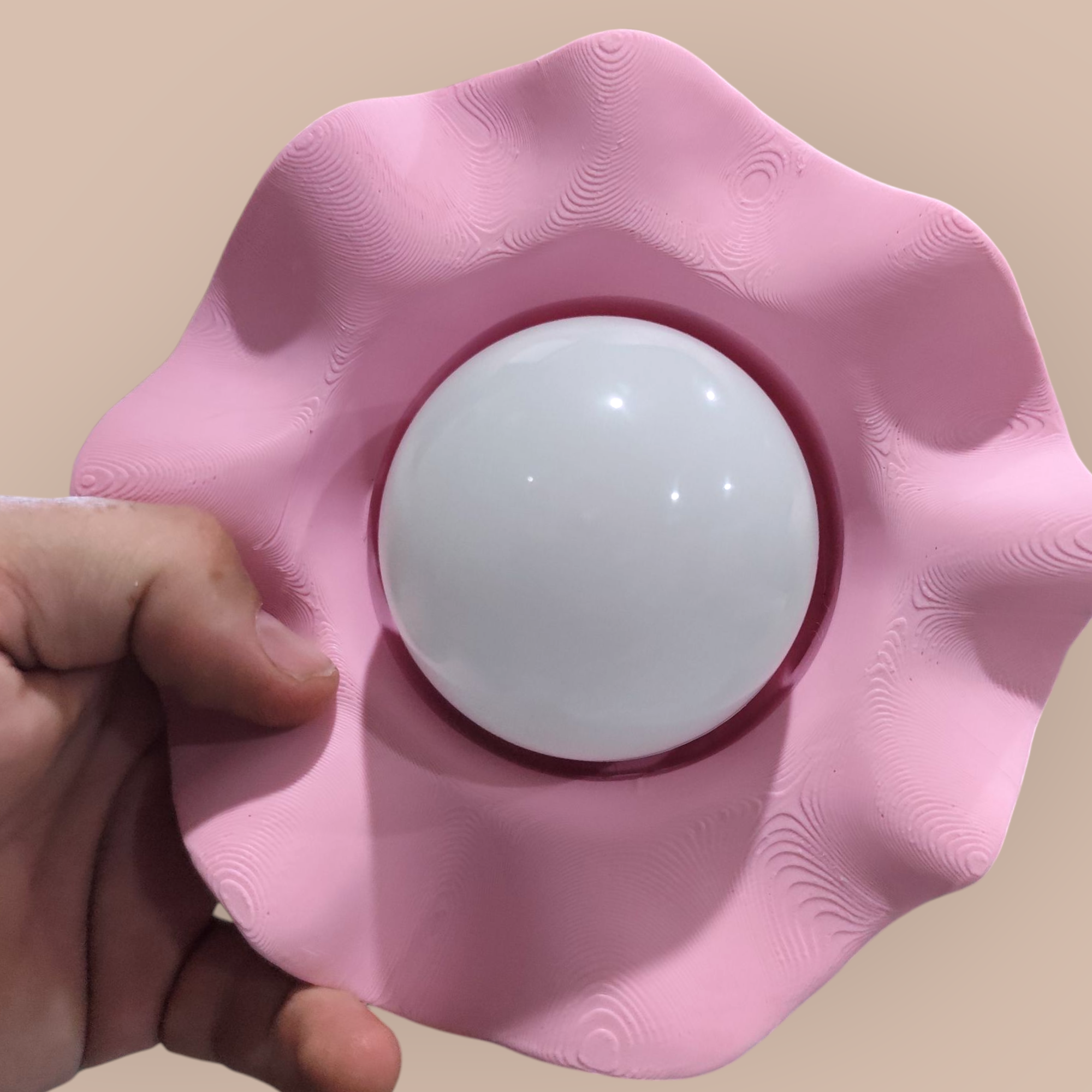 Wireless Wall Sconce – Modern ripples Light