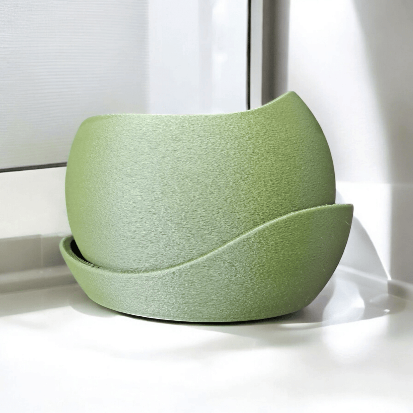 Shark Skin Plant Pot with Saucer – Bringing Texture to Your Green Space