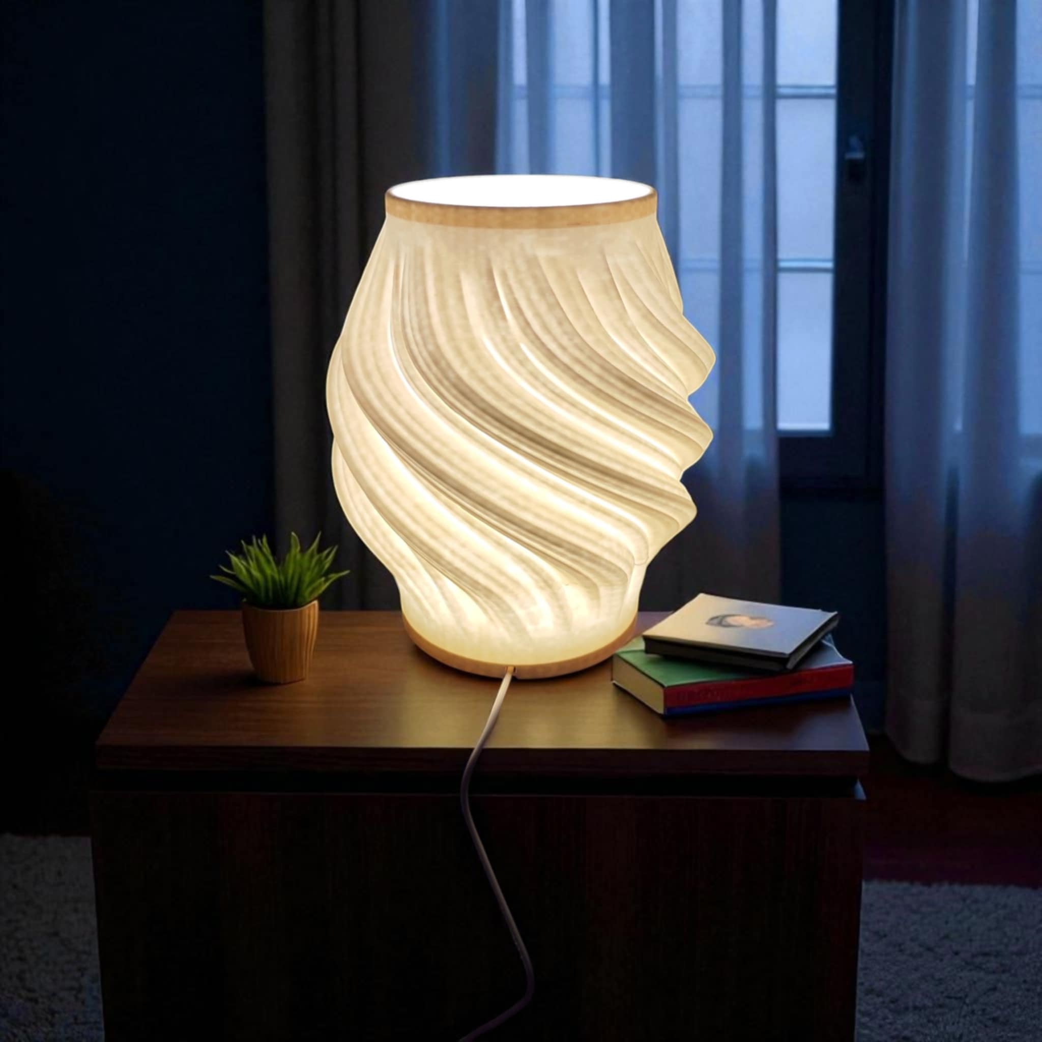 Sinister Swirls Lamp