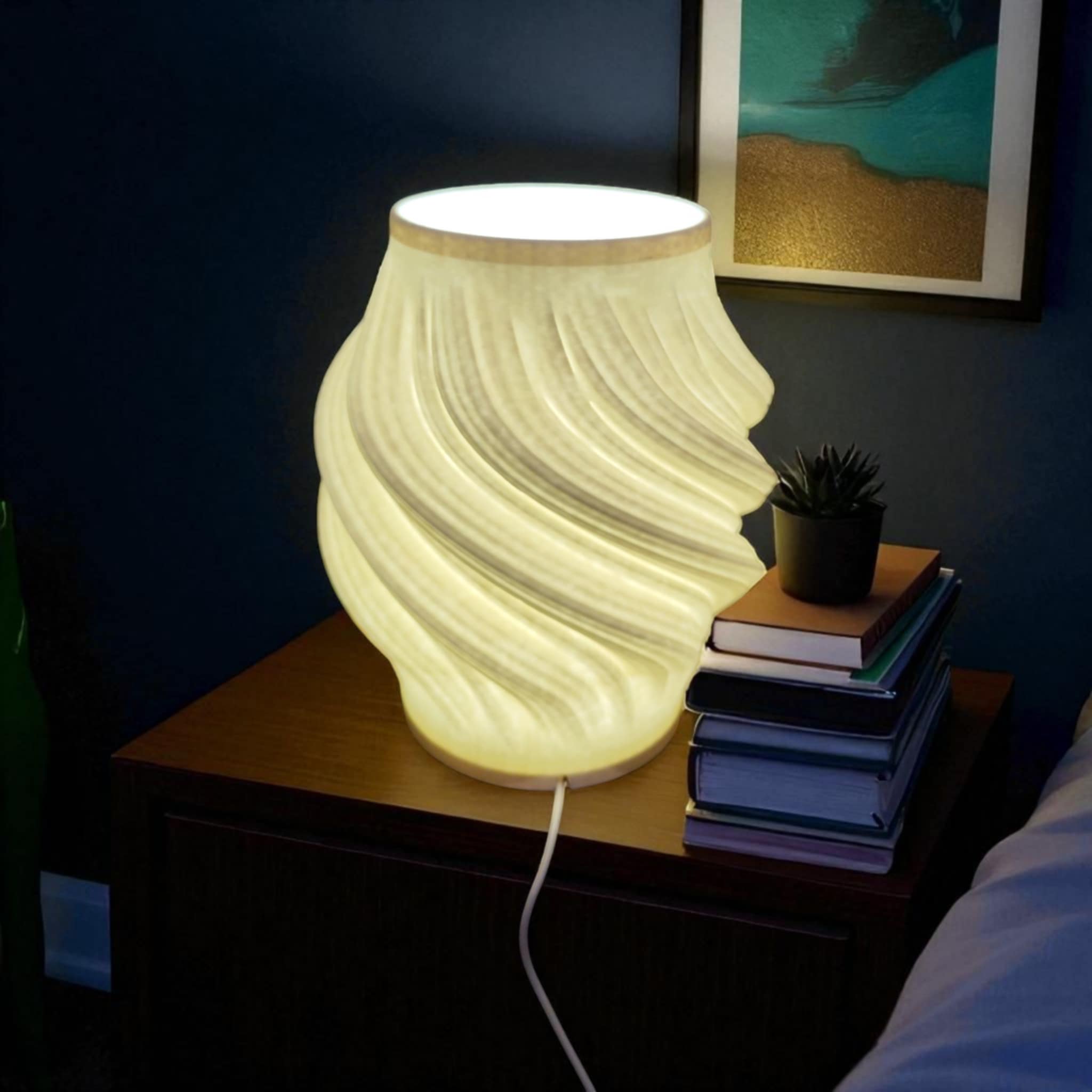Sinister Swirls Lamp