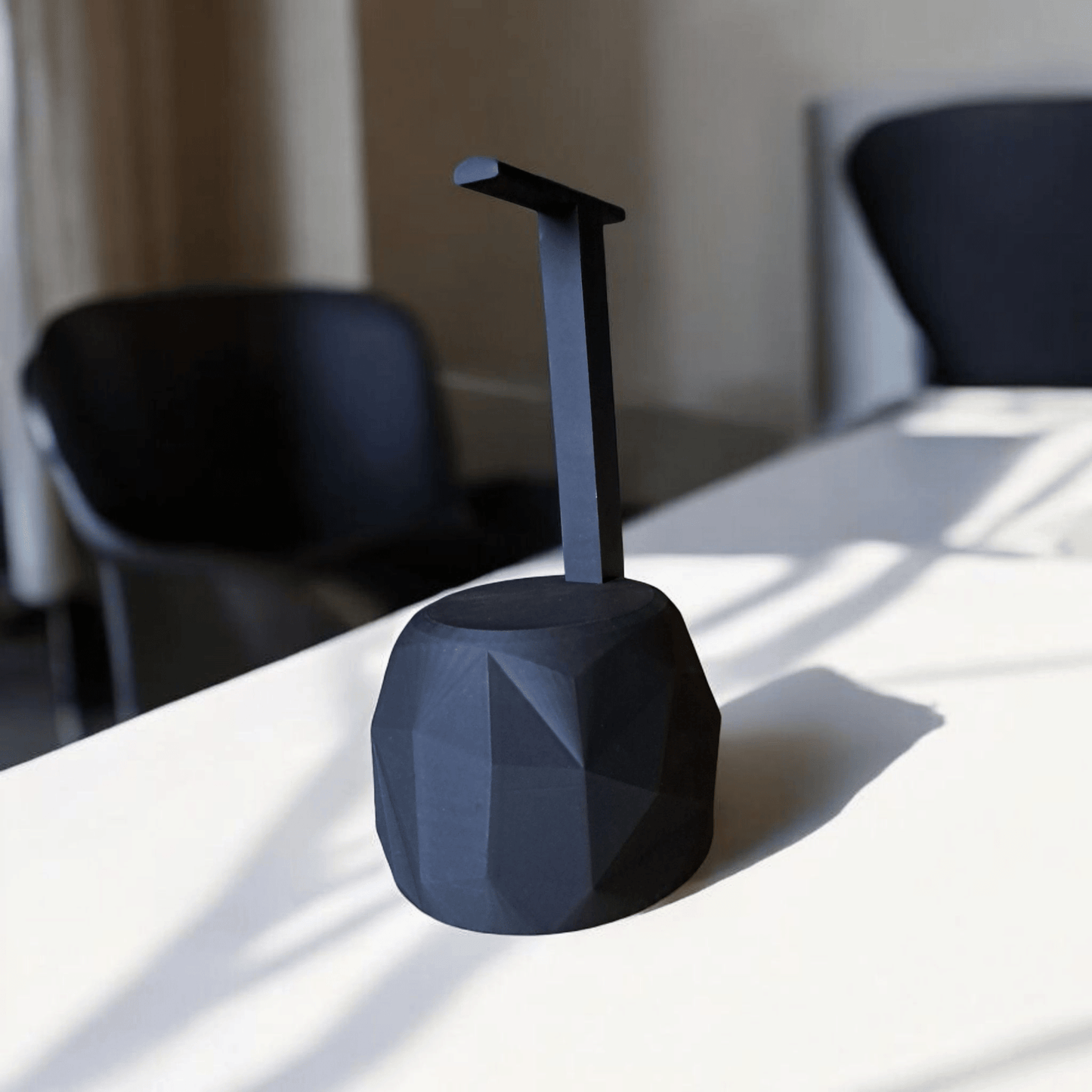 TheRock – A Headphone Stand that’s Low-Poly High-Style and Built Like a Tank