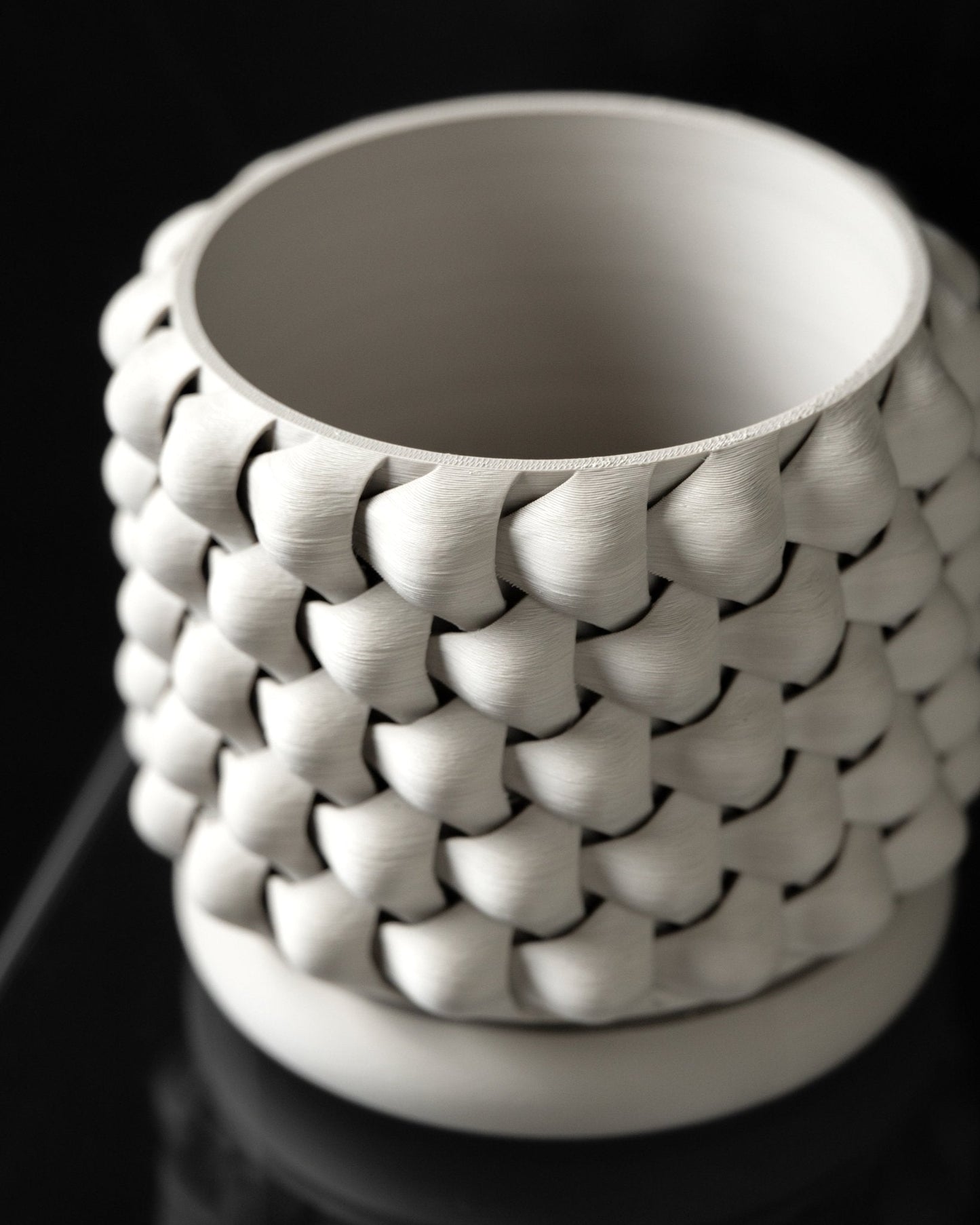Tri-Weave Planter Pot inc tray – Unique Biodegradable and Perfect for Any Space