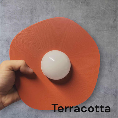 Cordless Wall Sconce - Renter Friendly & Rechargeable LED - "The Pearl"