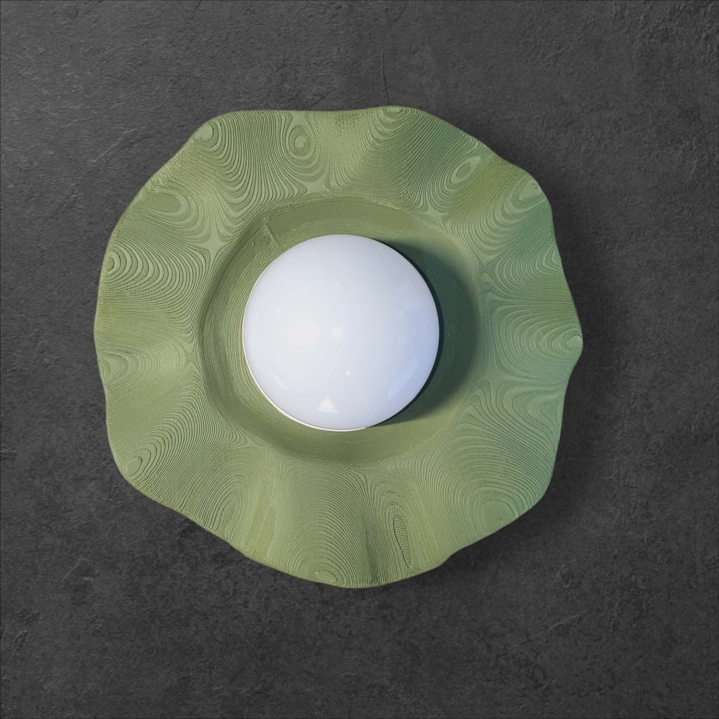 Wireless Wall Sconce – Modern ripples Light