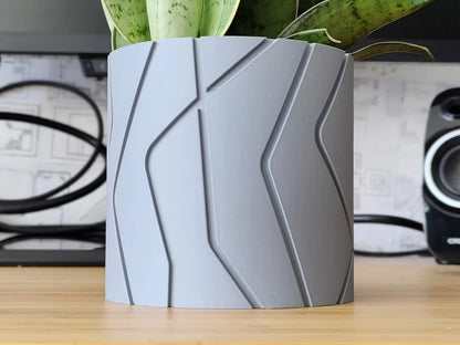 3D Printed Plant Pot | Eco Indoor Planter | SinisterStyle