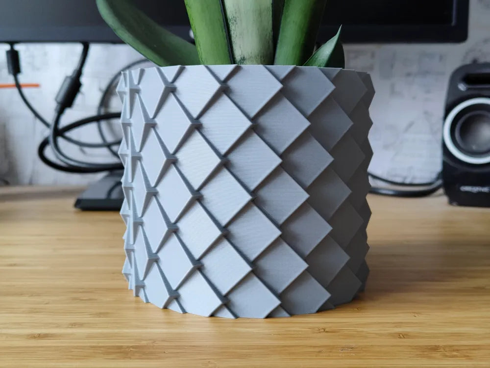 Dragon Scales Plant Pot and Planter – Made from Sustainable PLA