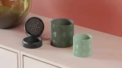 Sinister Select  Nice Plant Pot With Hidden Drip Tray