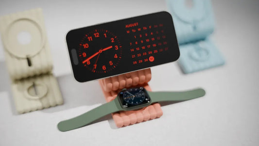 Dual iPhone and Apple Watch Magsafe Charger Stand