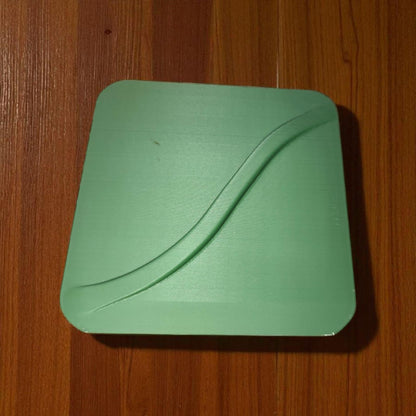 Set of 4 Abstract Coasters 🌀 Modern Drink Coaster Set | Eco-Friendly Home Decor