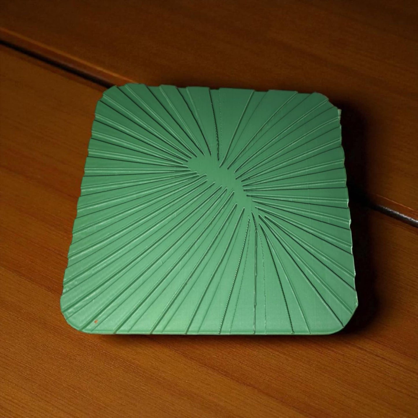 Set of 4 Abstract Coasters 🌀 Modern Drink Coaster Set | Eco-Friendly Home Decor