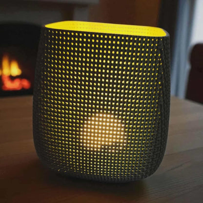 Wireless Mesh Table Lamp – Modern Rechargeable Ambient Light