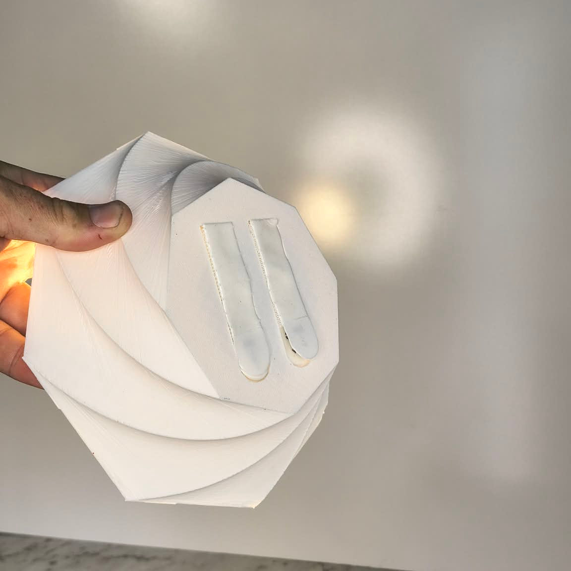 Vortex Wireless Wall Sconce — no wiring, no drilling, installs in minutes