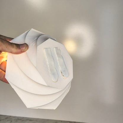 Vortex Wireless Wall Sconce — no wiring, no drilling, installs in minutes